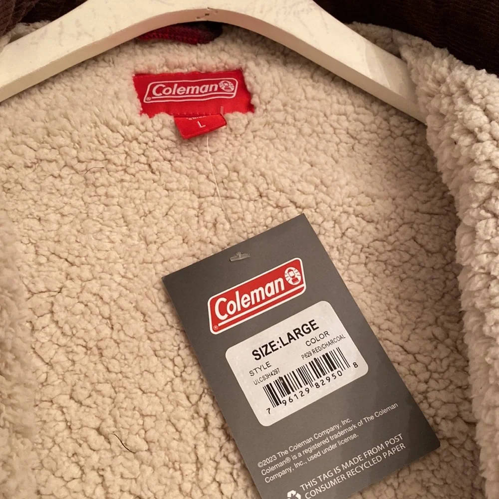 Men’s Coleman fleece lined shirt - Picture 3 of 3